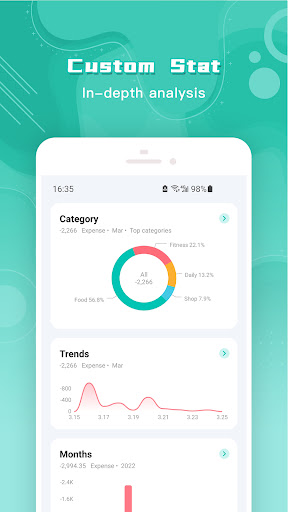 Sprouts - Expense Manager Screen 3