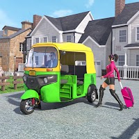 Симулятор игры на рикше: сумасшедшая авто-рикша