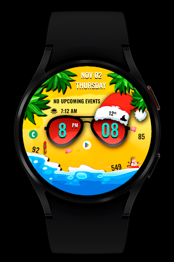 NewYear Watch Face Wear OS Screen 3