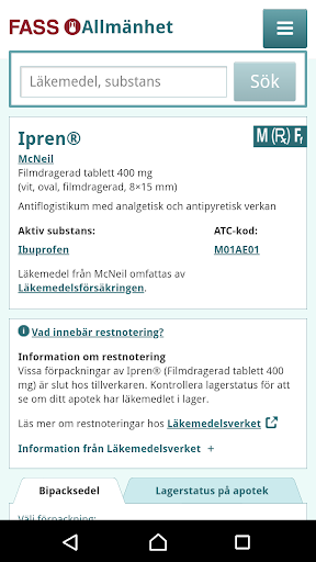 Medkompis Screen 3