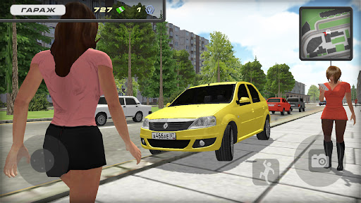 Renault Logan Car Simulator Screen 2