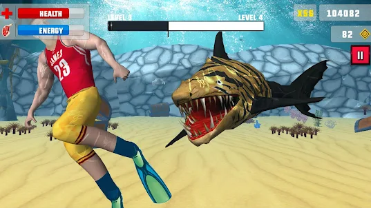 Shark Attack Fish Hungry Games