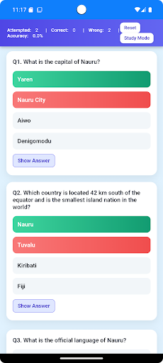 Nauru Quiz Offline