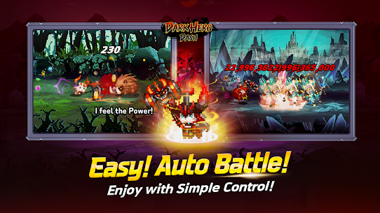 Dark Hero Dash MOD APK: Idle RPG (Attack Speed Multiplier) 2