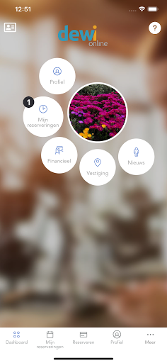 Fitness Paradise Member App Screen 2