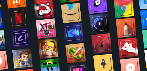 Android application Bluryo - Icon Pack screenshort