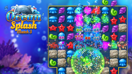 Ocean Splash: Jelly Fish gems