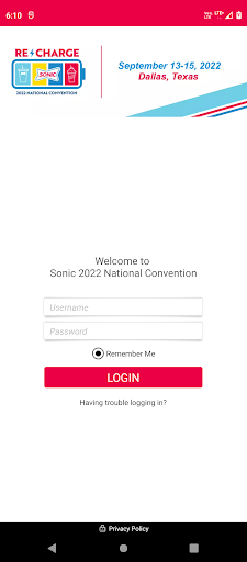 SONIC Recharge Screen 2