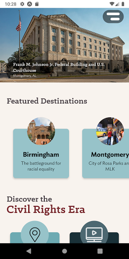 The Alabama Civil Rights Trail Screen 2