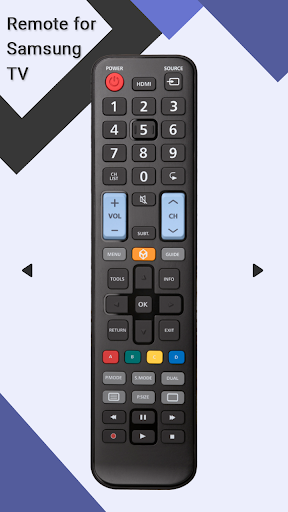 Android application Remote for Samsung TV screenshort