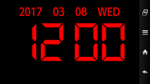 Digital clock Screen 2