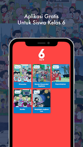 Android application Siap SD Kelas 6 screenshort