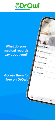 Android application DrOwl - Access Medical Records screenshort