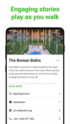 Bath Audio Guide by SmartGuide Screen 2