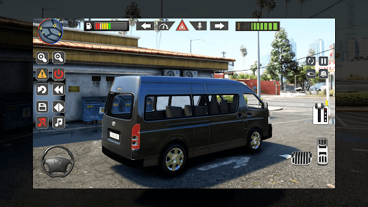 Van Toyota Hiace Simulator