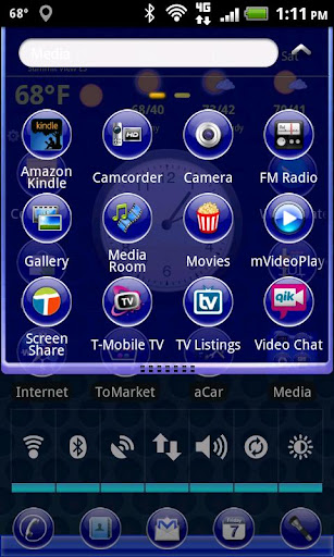 LC Blue Sphere2 Theme Screen 3