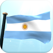 Argentina Flag 3D Wallpaper