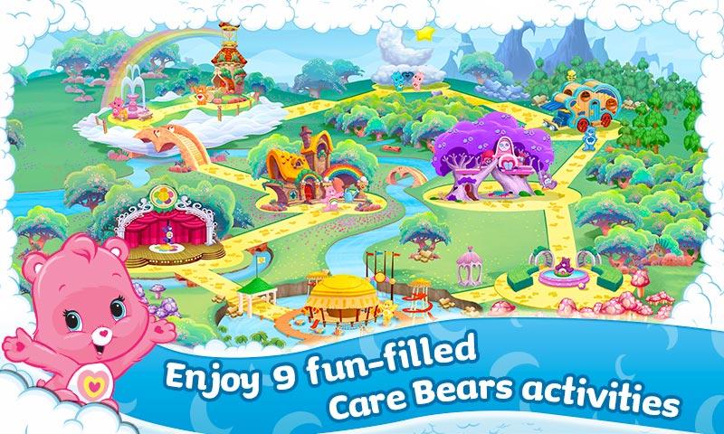Care Bears Rainbow Playtime banner