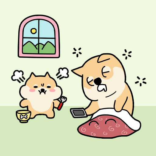 카카오톡 테마 - 뭘봐시바_일어나 시바! logo
