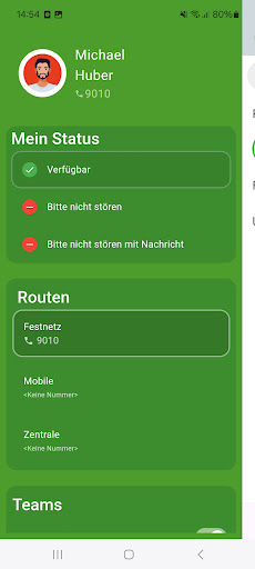 Aperçu de l'application