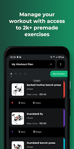 My Workout Plan - Daily Workout Planner 2.1.1 screenshots 1