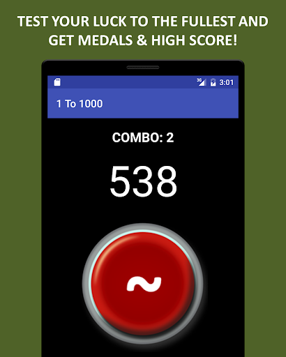 1 To 1000 Game (Lucky Game) Screen 3