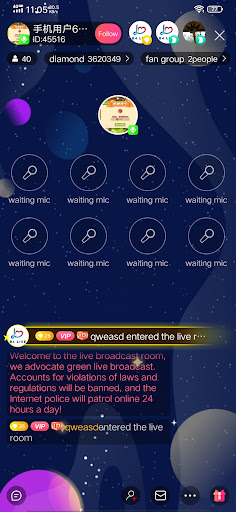B4Live Screen 2