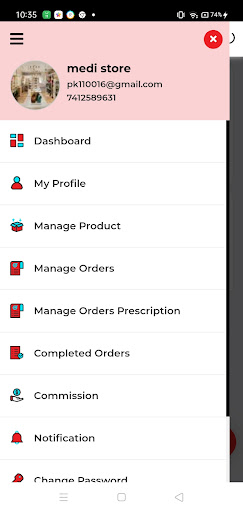 Dawa Store Vendor Screen 2