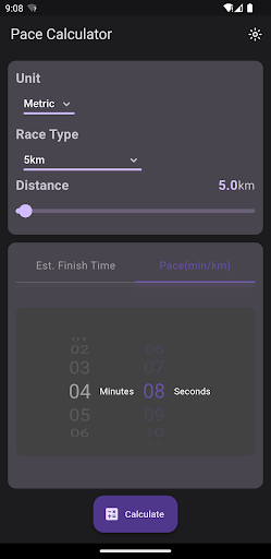 Pacelator Screen 3