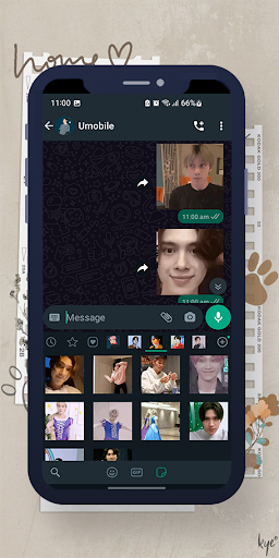 Hendery NCT Animated WASticker