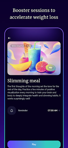 Screenshot of Kure: Hypnosis for Weight Loss