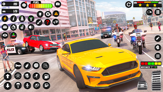 Imágen 10 Persecución de Moto de Policía android
