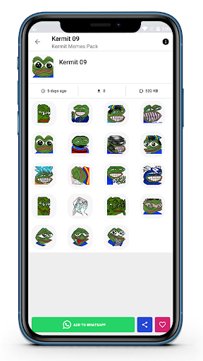 Kermit Memes Animated Stickers Wastickerapps