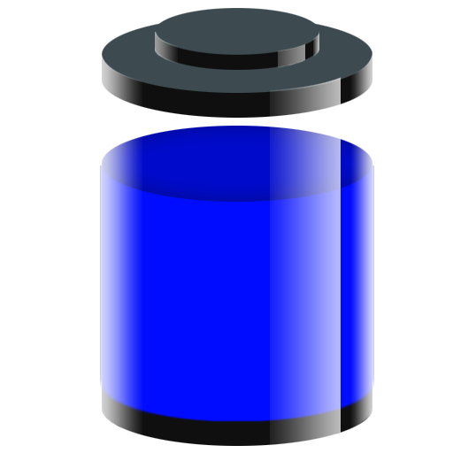 Battery Widget Blue  Icon