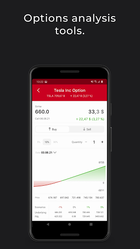 Screenshot of LAVA - Stocks and Options