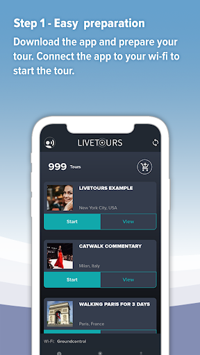 LiveTours Screen 3