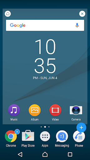 Nougat Theme Screen 2