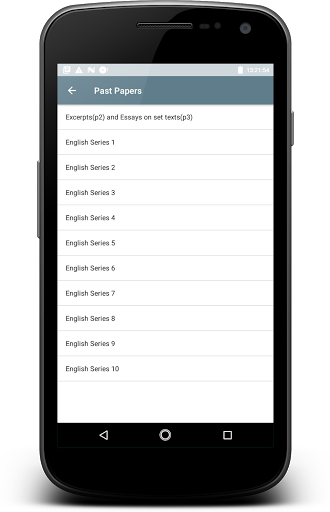 Set Books (KCSE) Revision Screen 3