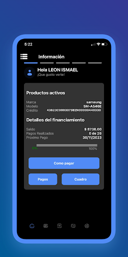 OnePay Cliente Screen 3