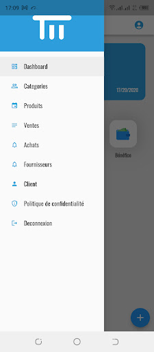 Android application Tocmanager screenshort