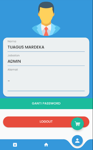 SIM-PEDANG Screen 3