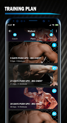 Push Ups Workout - Push up Cha Screen 3