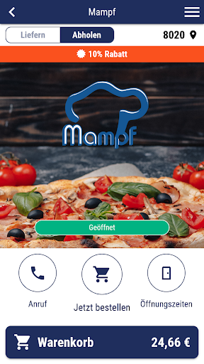 Android application Mampf screenshort
