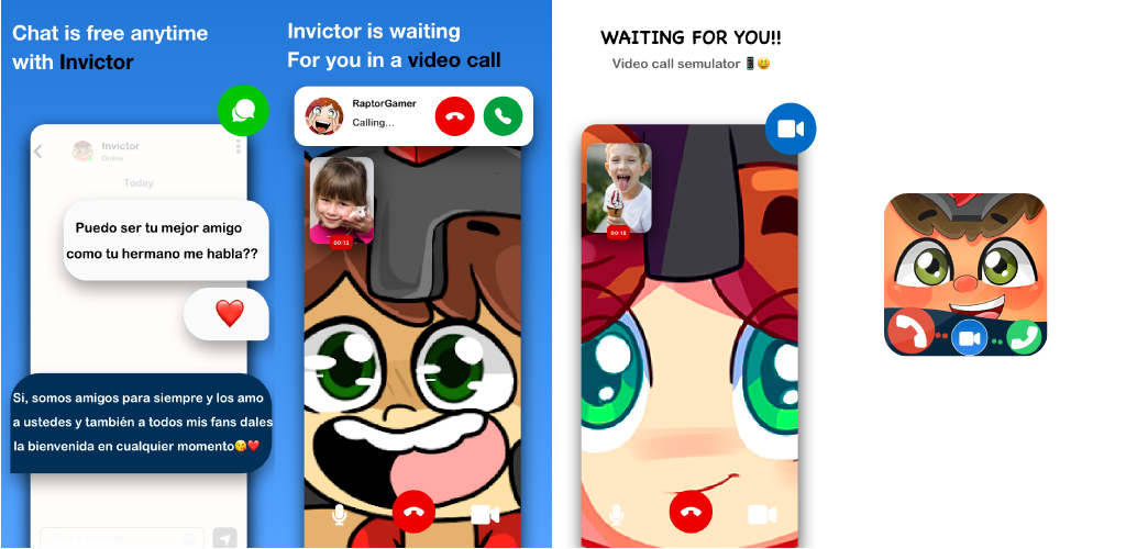 Call invictor ???? Video Call + Chat Simulator66 - Última Versión Para  Android - Descargar Apk
