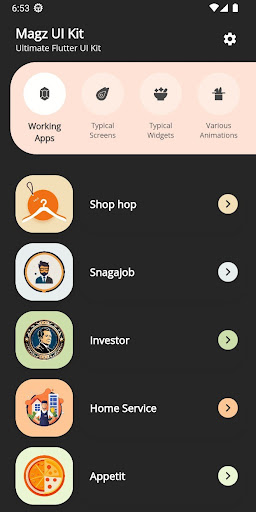 App preview