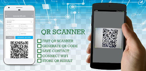 Android application Wifi QR code scanner app screenshort