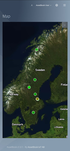 AssetBook IoT Screen 2