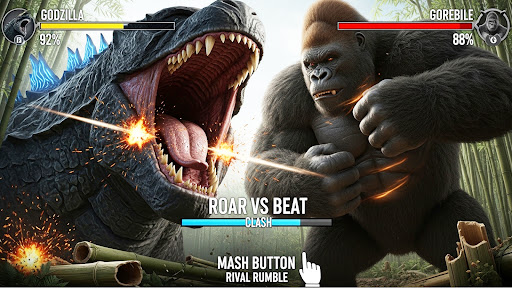 Godzilla vs Apes Fighting Game screenshot