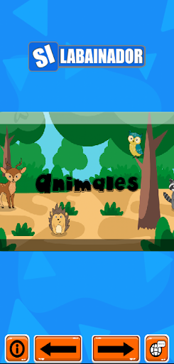 Android application Silabainador - Juego para form screenshort