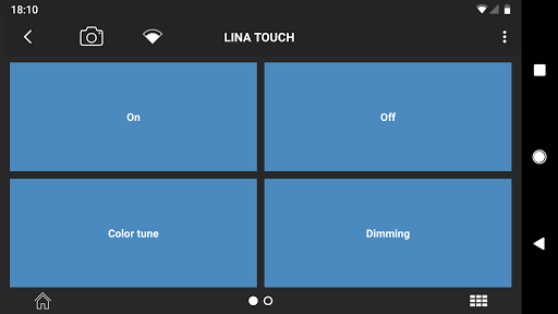 Android application LiNA Touch screenshort